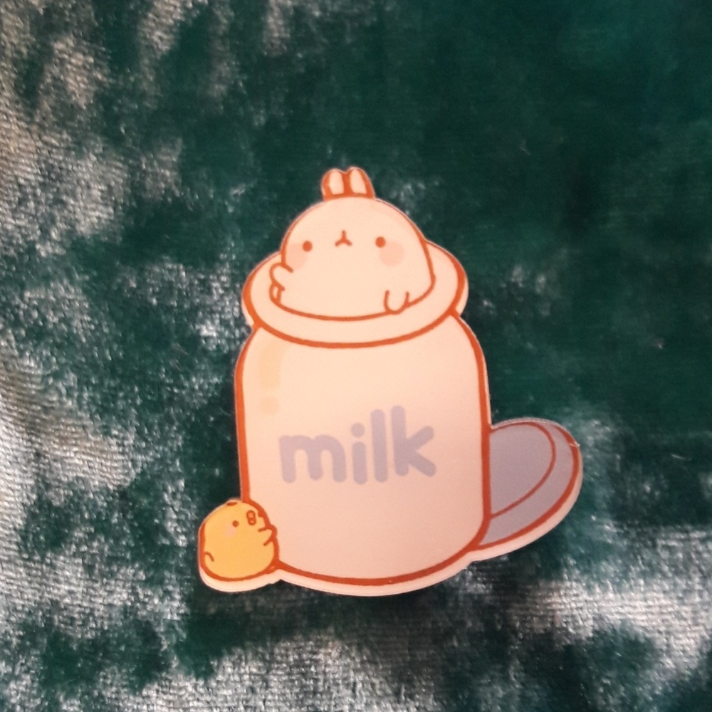 Must Bundle! Kawaii Molang Bunny Acrylic Pin